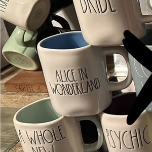 Rae Dunn Alice in wonder land mug